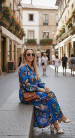 VESTIDO OJOS LARGO - Imagen 4