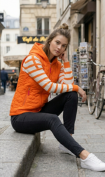 CHAQUETA MIRANDA NARANJA - Imagen 3