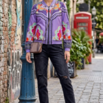 BOMBER FLORENCE LILA