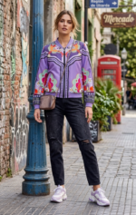 BOMBER FLORENCE LILA