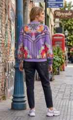 BOMBER FLORENCE LILA - Imagen 4