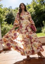 VESTIDO CREAM BOHO - Imagen 3