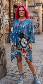 VESTIDO PONCHO MAKEDA - Imagen 3