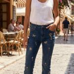 PANTALON CAMPANA LLAVES