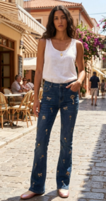 PANTALON CAMPANA LLAVES