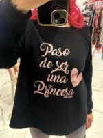 SUDADERA PASO DE SER UNA PRINCESA - Imagen 2