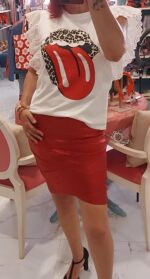 MINIFALDA TUBO METALIZADA - Imagen 2