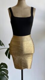 MINIFALDA TUBO METALIZADA - Imagen 5