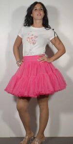 MINI FALDA TUL ROSA FRESA - Imagen 2