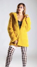 ABRIGO CALAMI AMARILLO