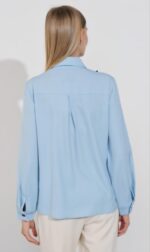 CAMISA COQUETA AZUL - Imagen 5