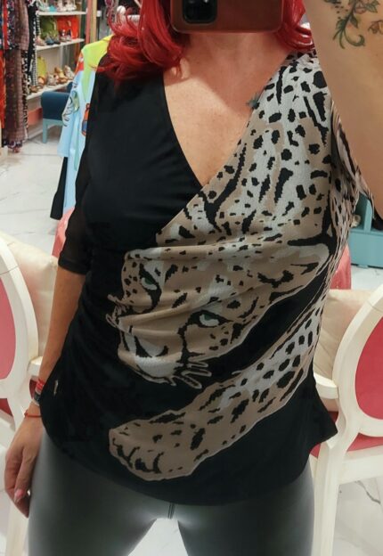 CAMISETA LEOPARD