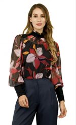 BLUSA IVONNE FLORAL - Imagen 3