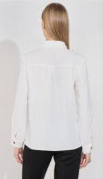 CAMISA COQUETA BLANCA - Imagen 4