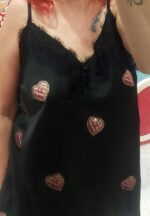 BLUSA LENCERA CORAZONES - Imagen 2