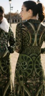 VESTIDO LAMOU VERDE - Imagen 3