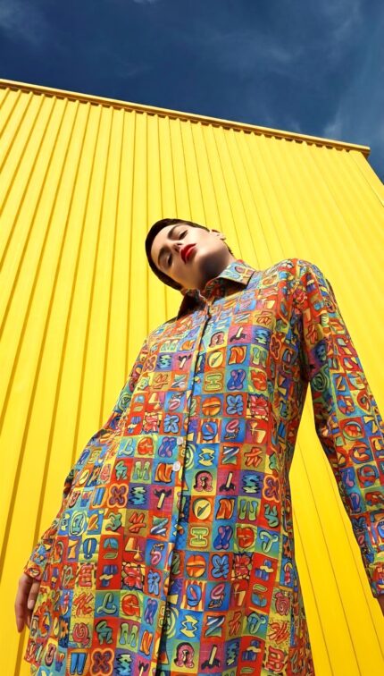 VESTIDO CAMISERO ABECEDARIO