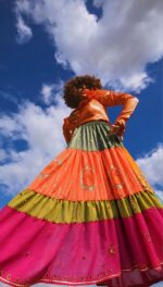 FALDA TRICOLOR MOD.3