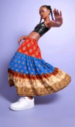 FALDA TRICOLOR MOD. 4