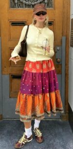 FALDA TRICOLOR MOD. 4 - Imagen 2