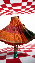 FALDA TRICOLOR MOD.5