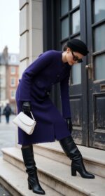 CONJUNTO AZTECA MORADO