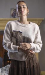 JERSEY PERRITO BEIGE - Imagen 5