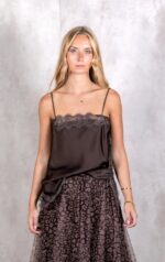 TOP AUREA CHOCOLATE - Imagen 2