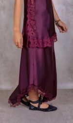 FALDA AUREA BURDEOS - Imagen 5