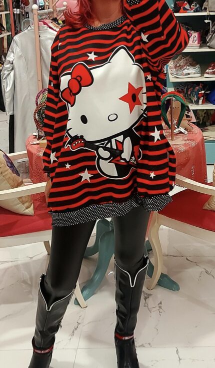 SUDADERA KITTY ROCK