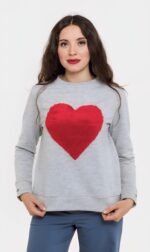 SUDADERA CORAZON - Imagen 4