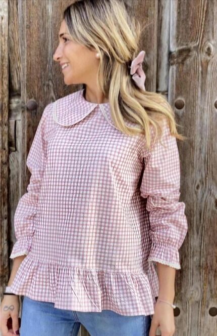 CAMISA VICHY CUELLO BEBE