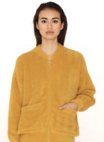 CHAQUETA DULCEAMOR MOSTAZA