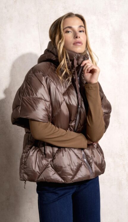 CHALECO GLICILIAN CHOCOLATE