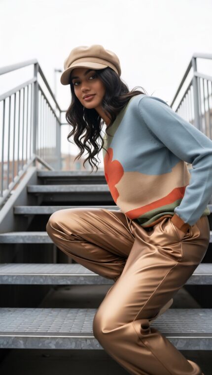 PANTALÓN HELIO COBRE