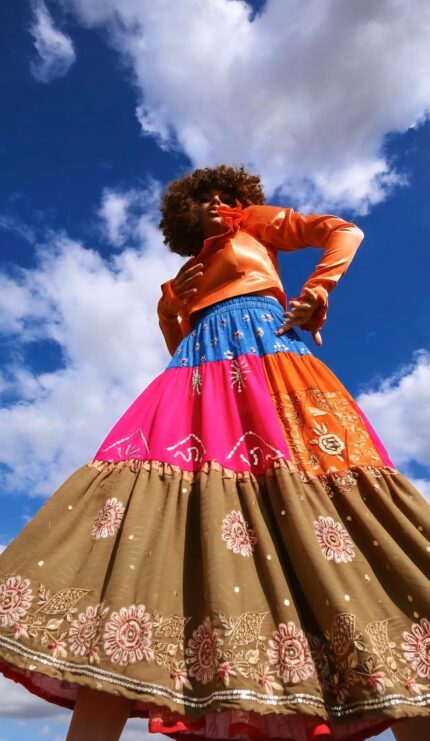 FALDA TRICOLOR MOD. 2