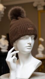 GORRO DE LANA CARAMELO