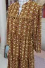 VESTIDO PITUSA CAMEL - Imagen 2