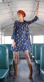 VESTIDO MILLAN PAJAROS