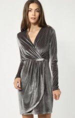 VESTIDO OKAINA GRIS