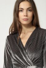 VESTIDO OKAINA GRIS - Imagen 3