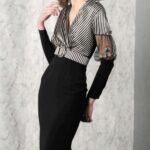 VESTIDO MULTI RAYAS CORTO