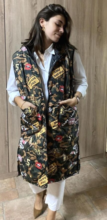 MAXI CHALECO CAMUFLAJE