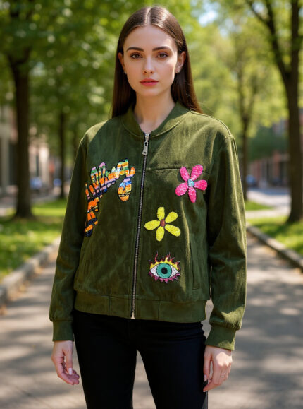 CHAQUETA BOHEMIAN VERDE
