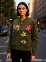 CHAQUETA BOHEMIAN VERDE - Imagen 2
