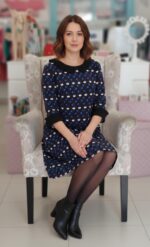 VESTIDO GRACE AZUL - Imagen 2