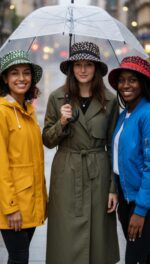 GORRO LLUVIA CORAZONES