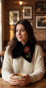 AFRICA FUR COLLAR NEGRO