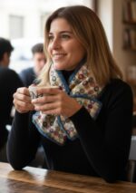 CUELLO PLUMA Y COLLAR CIRCULOS - Imagen 2