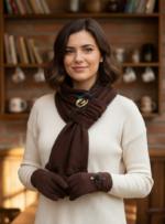 JUEGO BUFANDA GUANTES 208 - Imagen 2